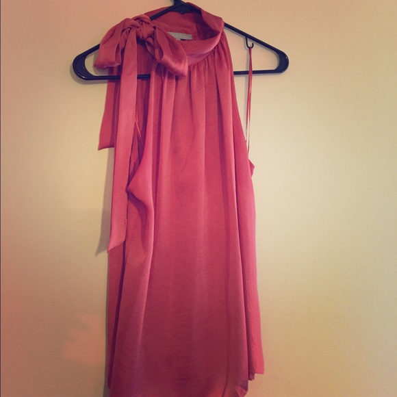 Melon orange dressy top perfect for going out