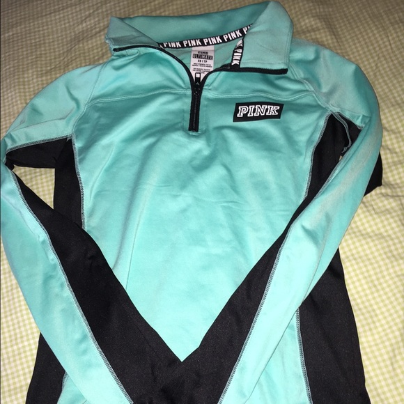 VS PINK Yoga half zip