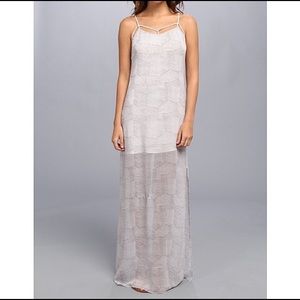 BCBGeneration Low Back Evening Maxi Dress
