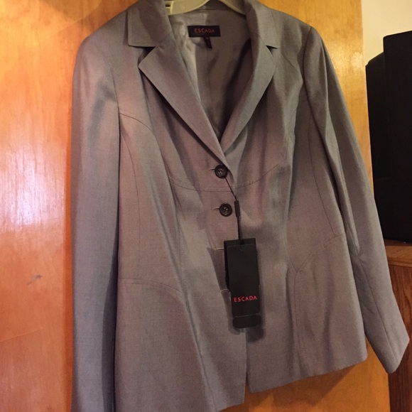 Escada grey blazer