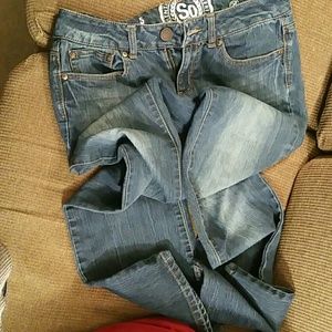 Medium wash jeans