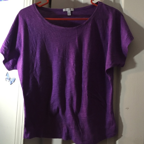purple shirt