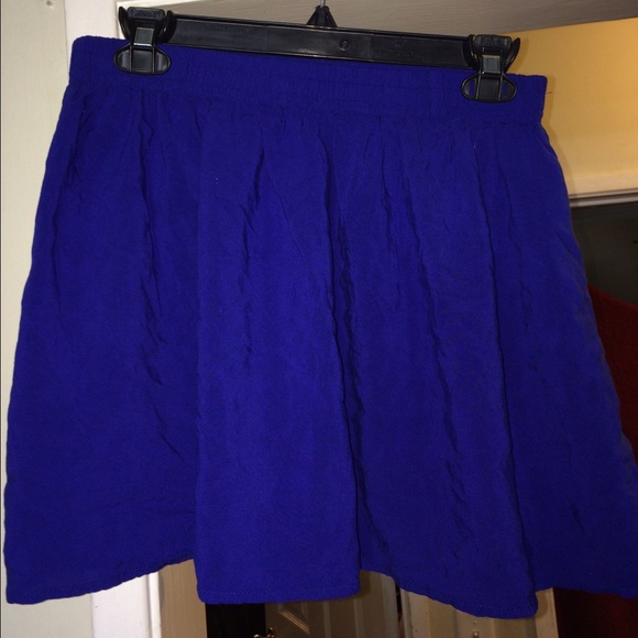 Blue mini skirt - Picture 1 of 1