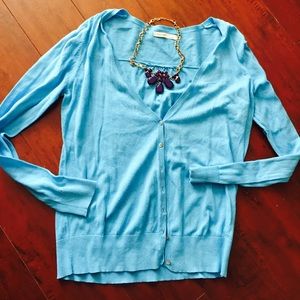 Light blue cardigan