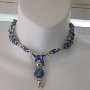 Handmade v shape choker