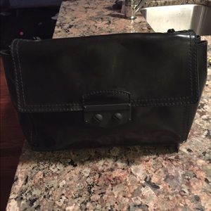 Authentic YSL Le Sixieme Flap Rubber Shoulder Bag