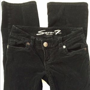 Black Seven Corduroys