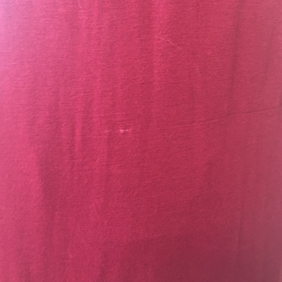 Burgundy Maxi Dress - Picture 4 of 4