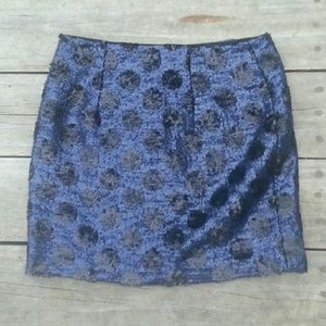 Maxwell sequin Polkadot skirt