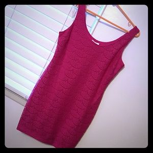 Candies Large pink lace dress