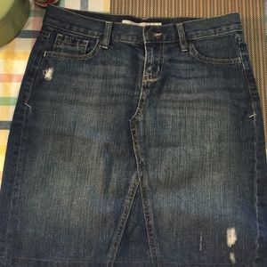 Old navy jean skirt