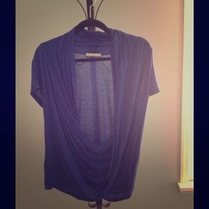 Short sleeved cotton blouse