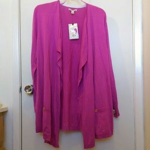 🆕 NWT Fushia Cardigan