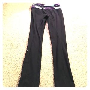 Lulu lemon skinny groove pants size 6!