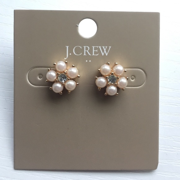 J. Crew Jewelry - J.Crew Flower Stud Earrings :)