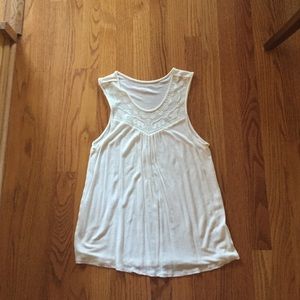 Embroidered Tank Top