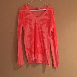 Palm tree juicy couture sheer sweater