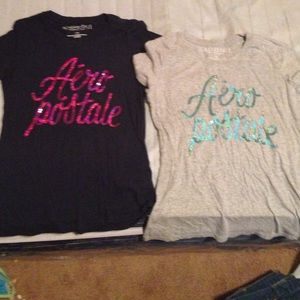 2 Aeropostale t-shirt almost like new