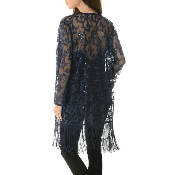 New blue kimono