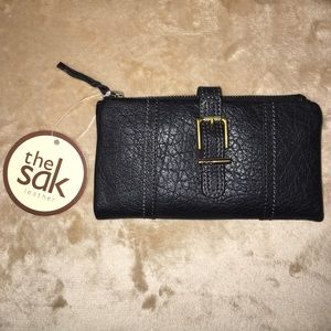 The Sak black leather wallet