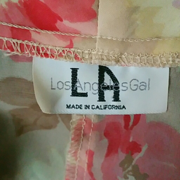 VINTAGE Floral Robe/Kimono SZ L - Picture 4 of 4