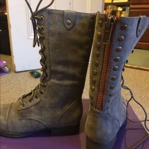 NIB Madden Girl Galeriaa Combat Boot size 6