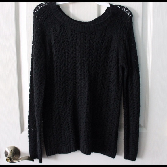 long sleeve tee with holes
