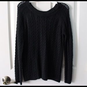 long sleeve tee with holes