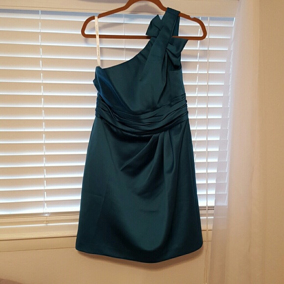 David's Bridal 1 shoulder dress