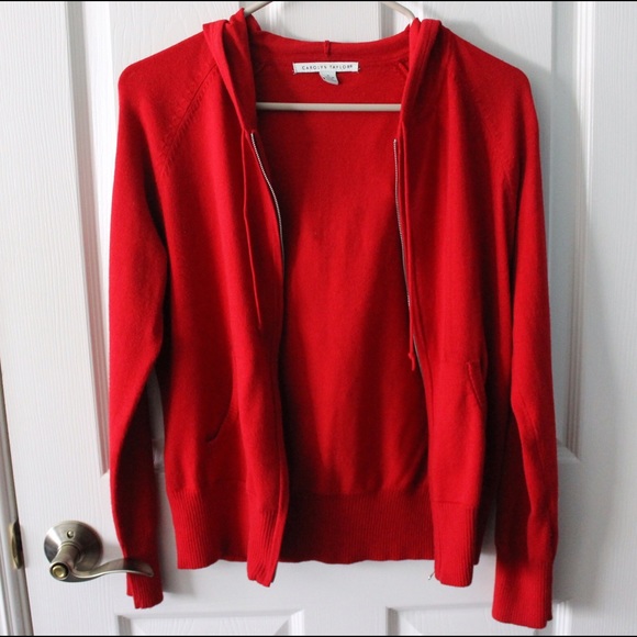 red hoodie