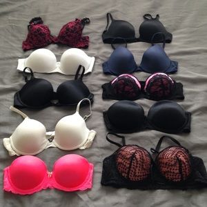 10 Bras!!! Including Victoria's Secret!!