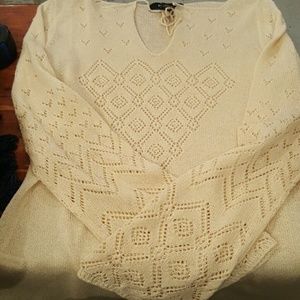 Express boho sweater