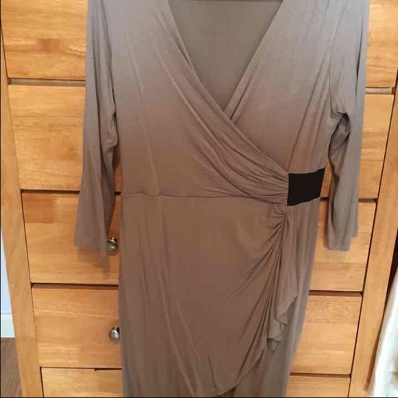 Wrap cotton dress