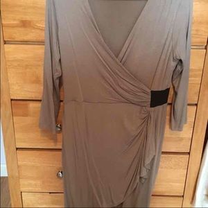 Wrap cotton dress