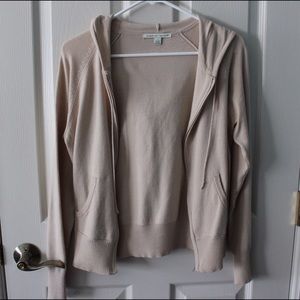 beige hoodie
