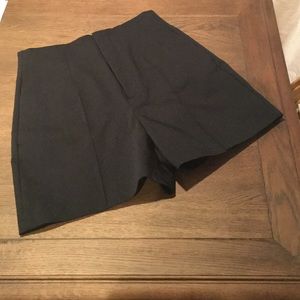 Zara black high wasted shorts