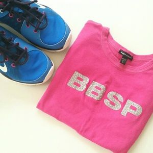 BEBE Sport Pink Tee - M