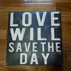 Love will save the day