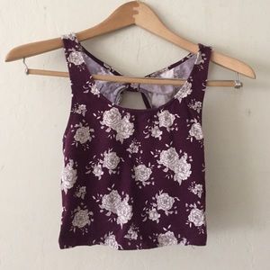 Forever 21 Bow Crop Top