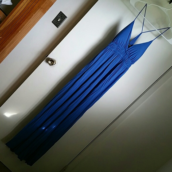 Blue Maxi Dress