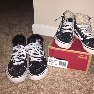 Sk8 Hi Vans and Slim
