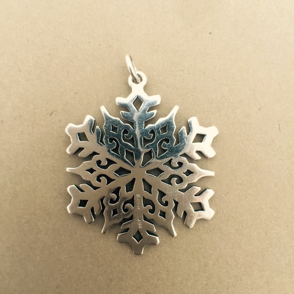 Super Rare Retired Colorado Snowflake Pendant