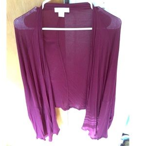 Cotton On Waterfall Burgundy Cardigan
