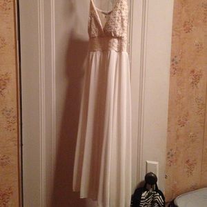 Off white dress (knee length)