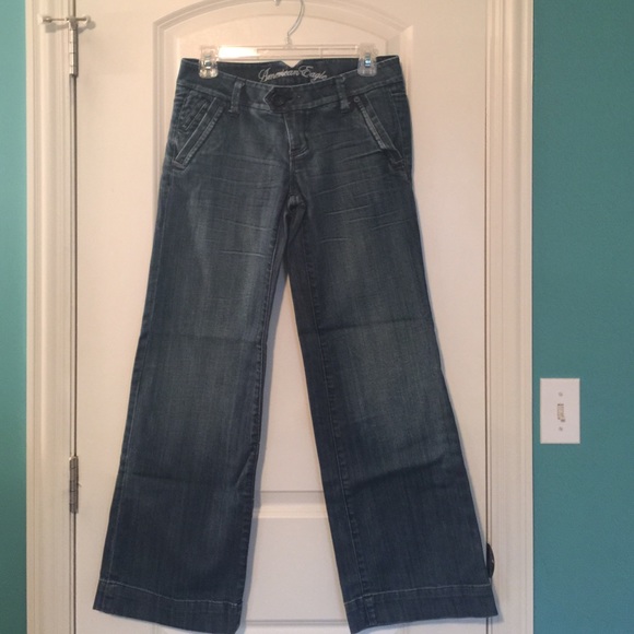 Trouser Jeans by American Eagle Size 4 Short