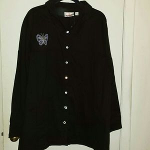 Velveteen jacket for all-season wear