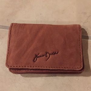 Brown Junior Drake card wallet