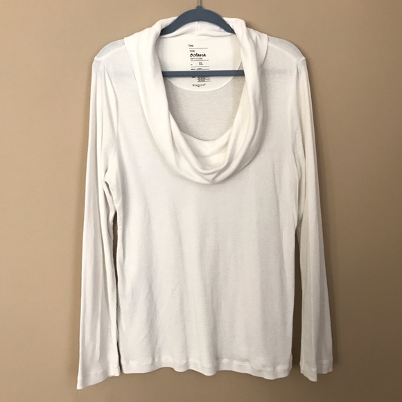 GAP Tops - Gap Waffle Knit Cowl Neck Top