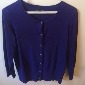 Express Indigo Cardigan