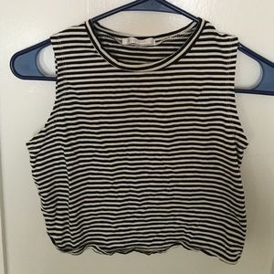Stripe crop top